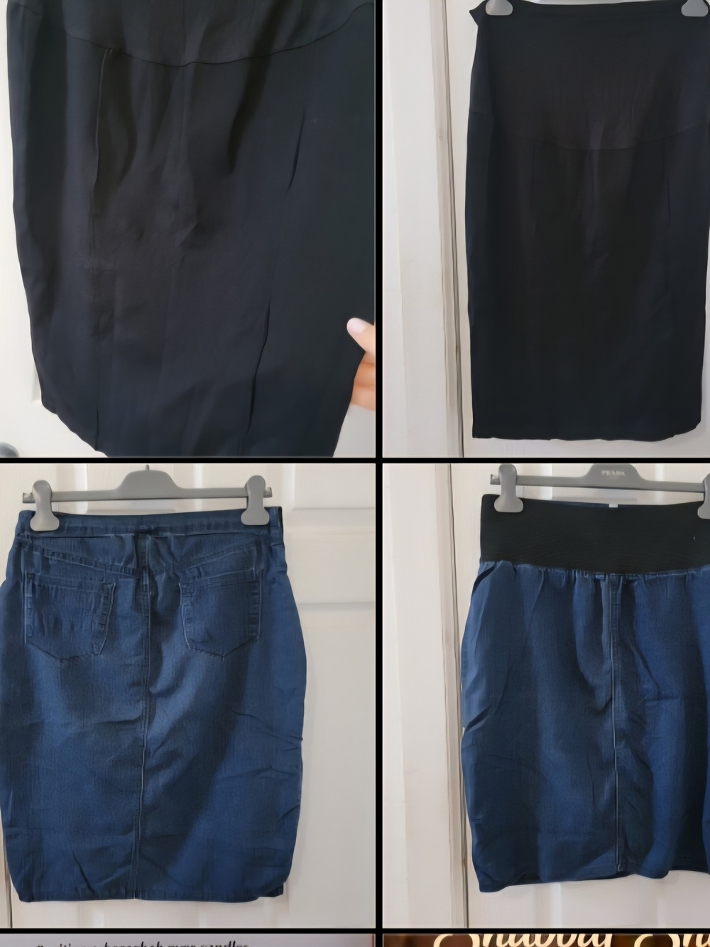 2 Maternity Skirts Classic